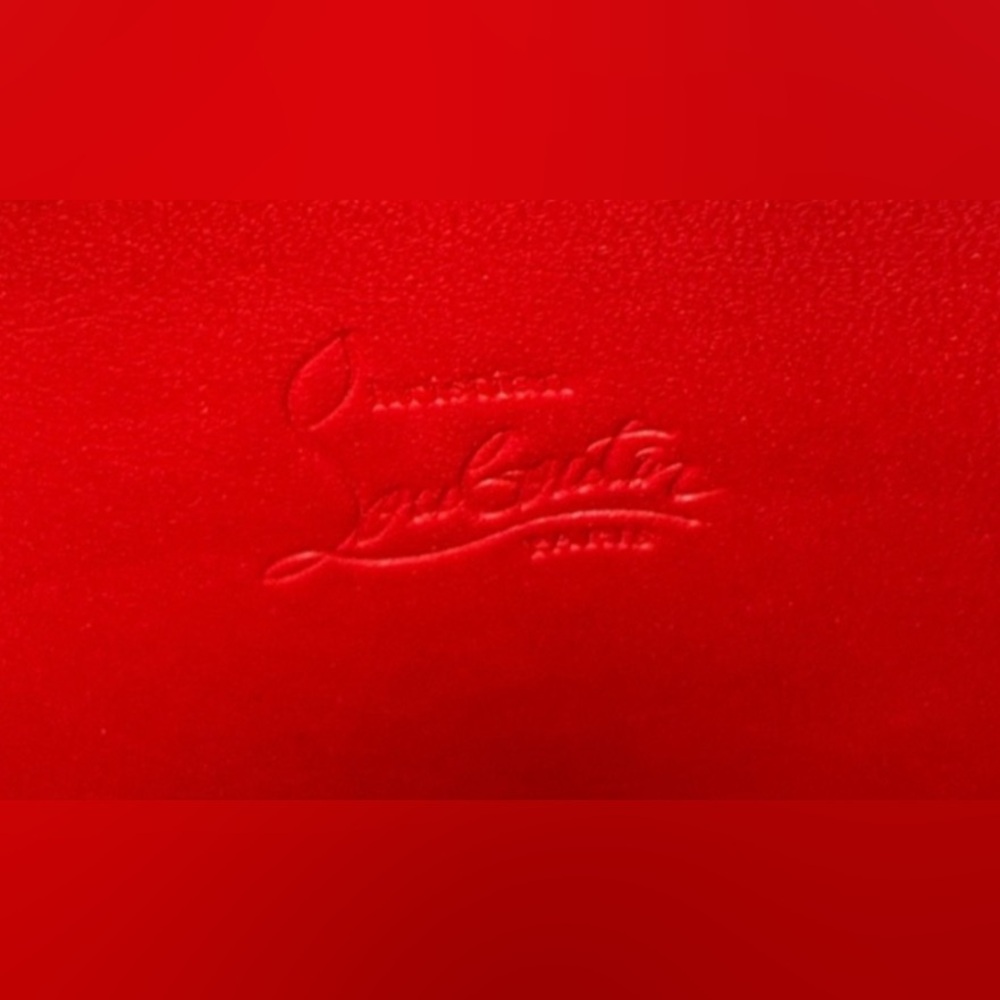 CHRISTIAN LOUBOUTIN Panettone wallet EMPIRE SPIKES in black/multi - Picture 8 of 11
